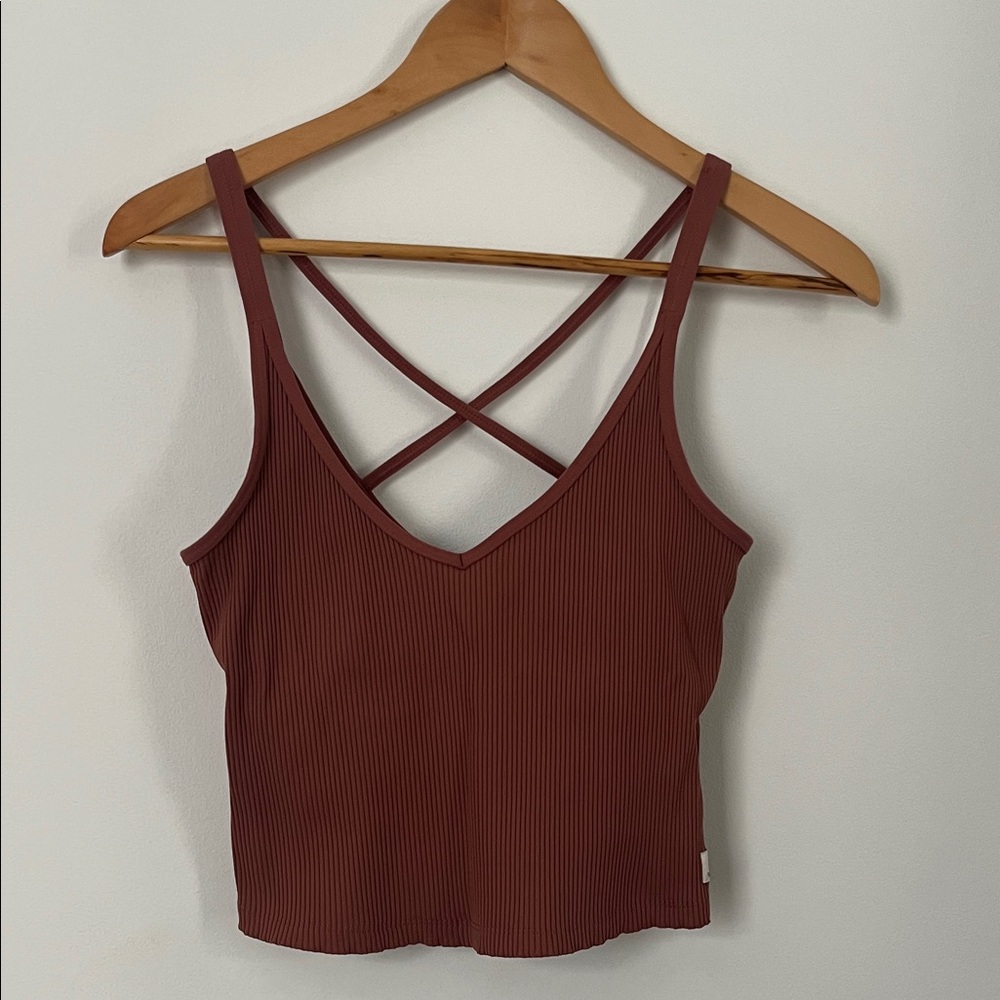 Vuori rib tank in mauve